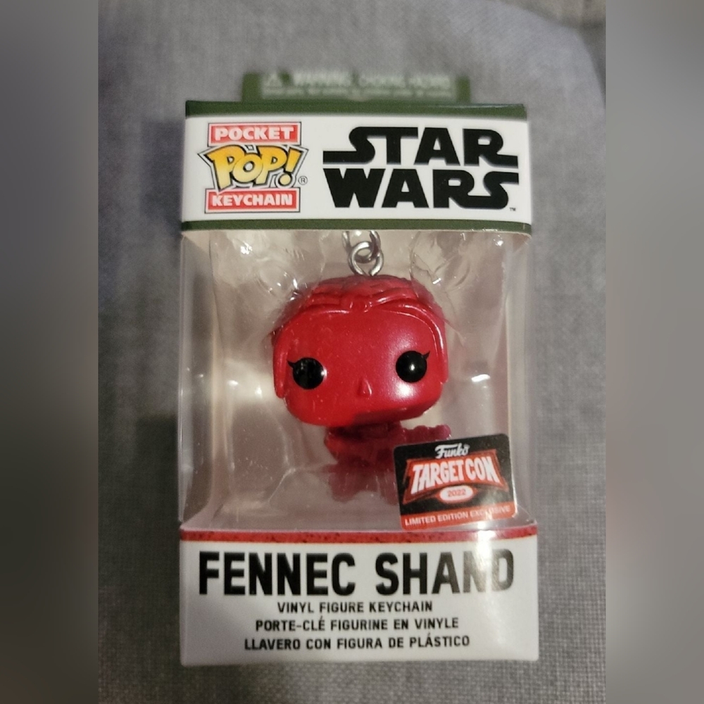 Star Wars Keychain Fennec Shand Targetcon
